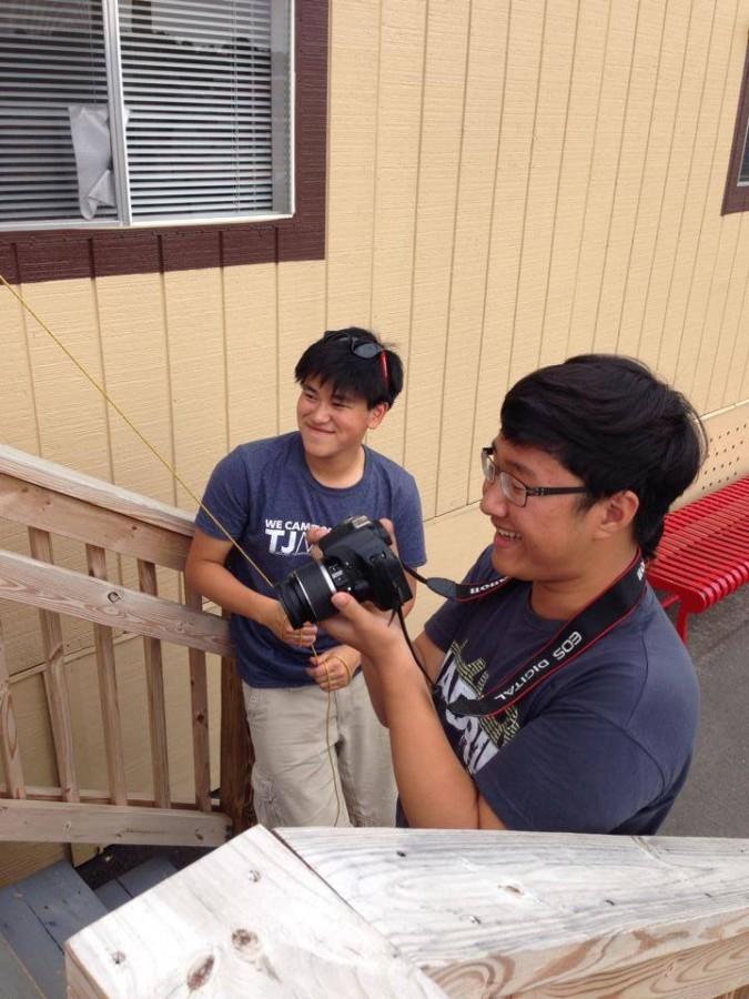 Two TJ Media photographers blitz the learning cottages for content.