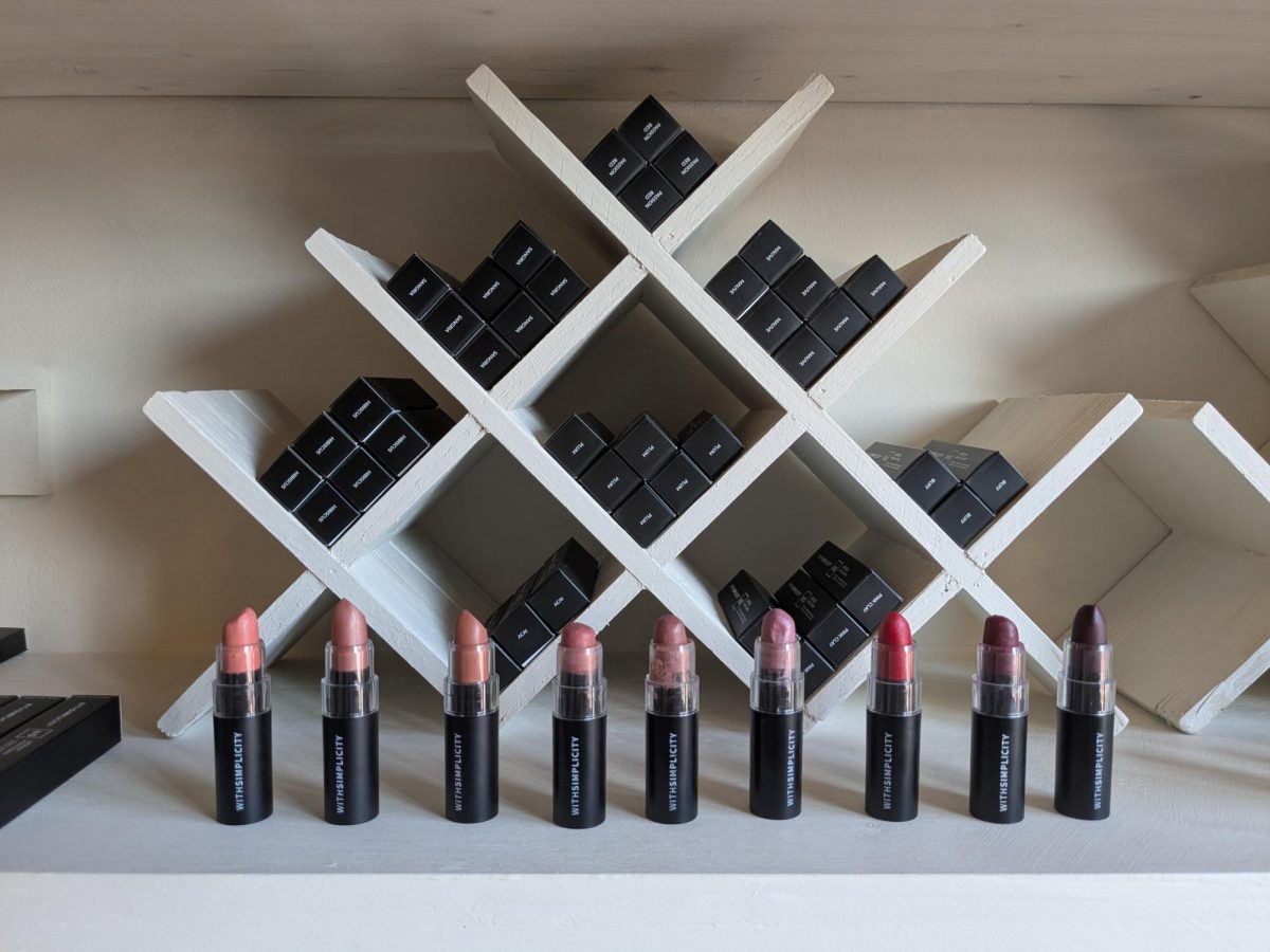Not only does withSimplicity strive to appear visually appealing to customers, they also go the extra mile for functionality. “We’re doing a little bit of a rebrand… just so it’s easier for a consumer to identify skincare between makeup,” owner Irina Dovganetskiy said.